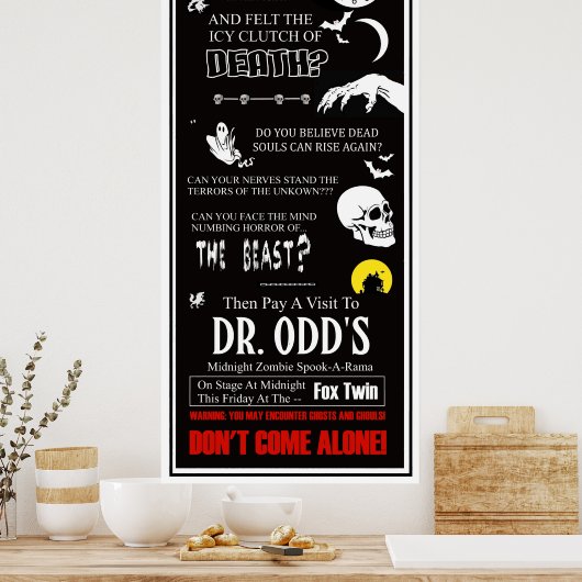 Dr. Odd am Fox Twin Theater Poster (Küche)