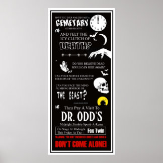 Dr. Odd am Fox Twin Theater Poster