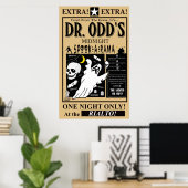 Dr. Odd's Spook-A-Rama Poster (Heimbüro)