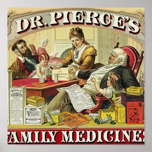 Dr. Peirces Familienmedizin. Poster (Vorne)
