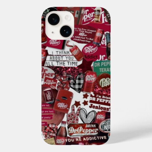 Dr. Pepper-Handy Case-Mate iPhone Hülle (Rückseite)