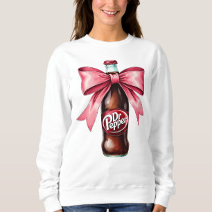 Dr.Pepper Pink Bow Coquette Sweatshirt