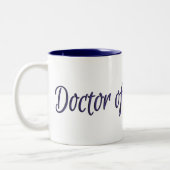 DR. Philosophie Zweifarbige Tasse (Links)