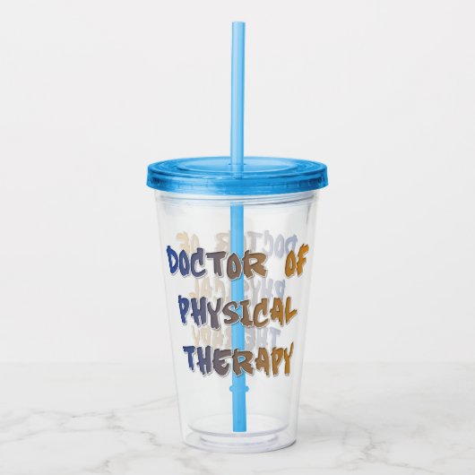 DR. Physikalische Therapie Acryltrinkbecher (Vorderseite)