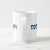 DR. Physikalische Therapie Jumbo-Tasse (Rückseite)