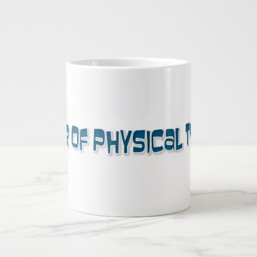 DR. Physikalische Therapie Jumbo-Tasse (Vorderseite)