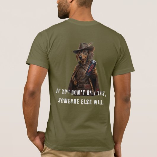 Dr. Piper (Take the Punch) T-Shirt (Rückseite)