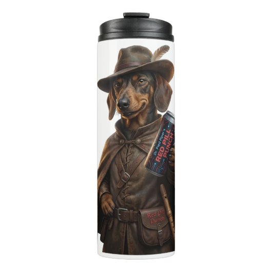 Dr. Pipers Tumbler I Thermosbecher (Vorderseite)