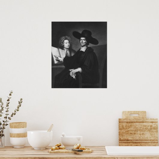 Dr. Richard Busby graviert von James Masson Poster (Küche)