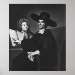 Dr. Richard Busby graviert von James Masson Poster