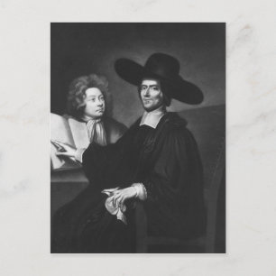 Dr. Richard Busby graviert von James Masson Postkarte