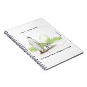 Dr. Rorschach nimmt Dog Spot 4 A Walk Funny Notizblock (Rechte Seite)