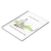 Dr. Rorschach nimmt Dog Spot 4 A Walk Funny Notizblock (Linke Seite)