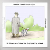 Dr. Rorschach nimmt Dog Spot 4 A Walk Poster (Vorne)