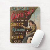 Dr. Sages "Catarrh Remedy" Mousepad (Mit Mouse)