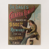 Dr. Sages "Catarrh Remedy" Puzzle (Vertikal)
