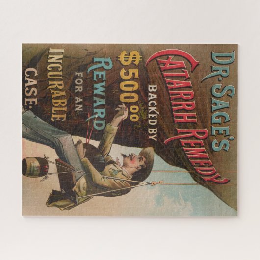 Dr. Sages "Catarrh Remedy" Puzzle (Horizontal)