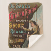 Dr. Sages "Catarrh Remedy" Sherpadecke (Vorderseite)