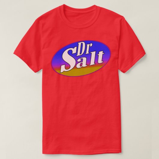 Dr. Salt Soda Logo T-Shirt (Design vorne)