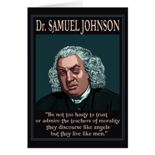 Dr. Samuel Johnson (Vorne)