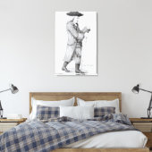 Dr. Samuel Johnson Leinwanddruck (Insitu (Schlafzimmer))