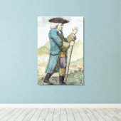 Dr. Samuel Johnson Leinwanddruck (Insitu (Holzboden))