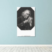 Dr. Samuel Johnson Leinwanddruck (Insitu (Holzboden))