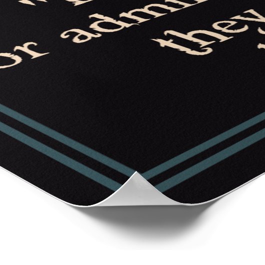 Dr. Samuel Johnson Poster (Ecke)