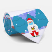 dr santa claus covide Weihnachten Gesichtsmaske Ar Krawatte (Gerollt)