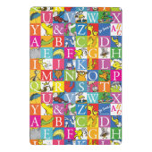 Dr. Seuss' ABC farbenfrohes Blockbuchstabenmuster Mini Klemmbrett (Rückseite)