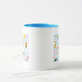 Dr. Seuss' ABC-Muster mit Wörtern Tasse (Zentrum)