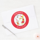 Dr. Seuss | Alles Gute zum Geburtstag! Runder Aufkleber (Umschlag)