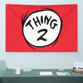 Dr. Seuss | Angepasstes Ding zwei Banner (Messe)