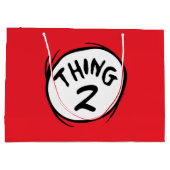 Dr. Seuss | Angepasstes Ding zwei Große Geschenktüte (Rückseite)