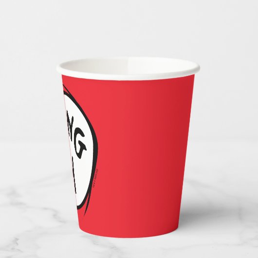 Dr. Seuss | Angepasstes Ding zwei Pappbecher (Links)