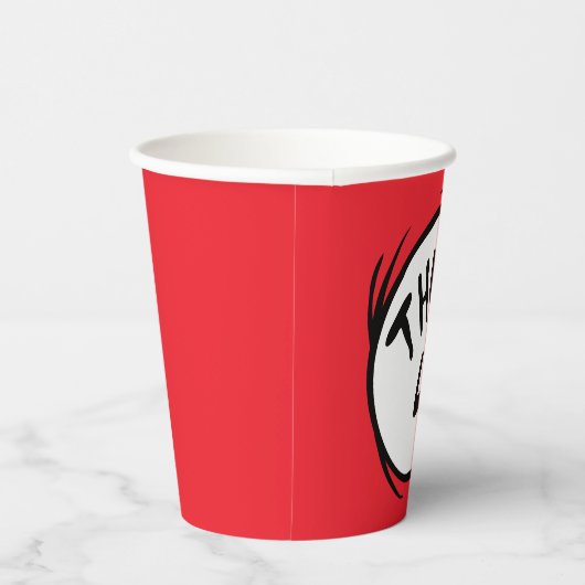 Dr. Seuss | Angepasstes Ding zwei Pappbecher (Rechts)