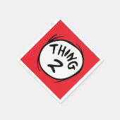 Dr. Seuss | Angepasstes Ding zwei Serviette (Ecke)