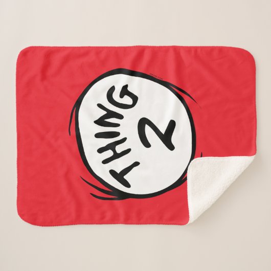 Dr. Seuss | Angepasstes Ding zwei Sherpadecke (Vorderseite (Horizontal))