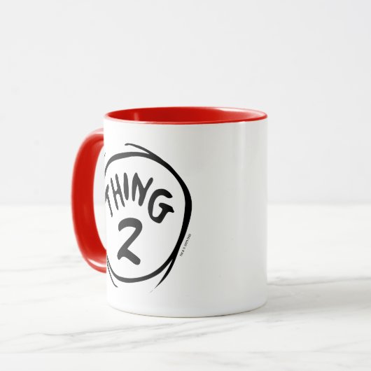 Dr. Seuss | Angepasstes Ding zwei Tasse (Vorderseite Links)