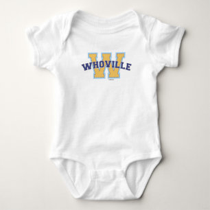 Dr. Seuss Athletisches Logo von Who-ville Baby Strampler