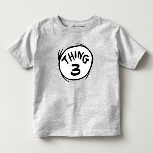Dr. Seuss Benutzerdefinierte Sache Eins Sache Zw Kleinkind T-shirt