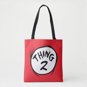 Dr. Seuss Benutzerdefinierte Sache Eins Sache Zw Tasche
