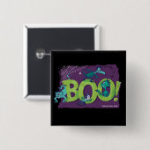 Dr. Seuss | BOO! Halloween-Grafik Button (Vorne & Hinten)