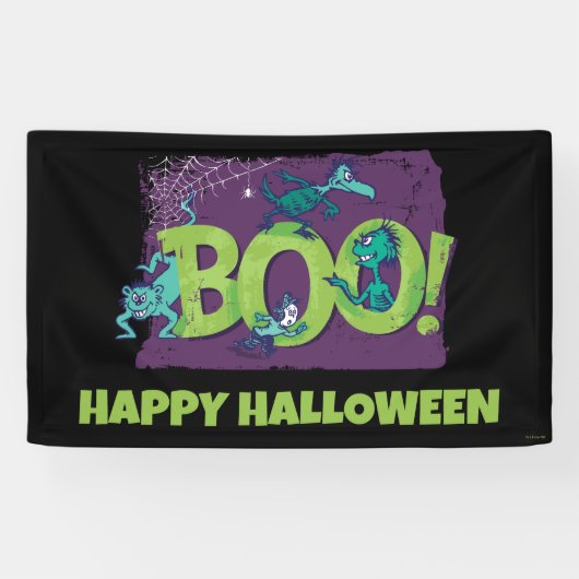 Dr. Seuss | BOO! Halloween Graphic Banner (Horizontal)