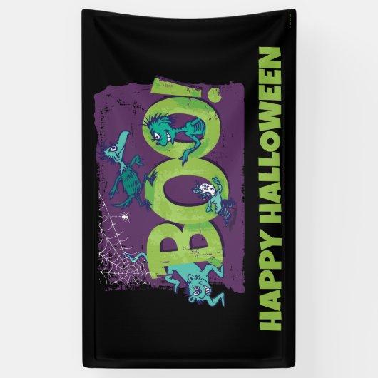 Dr. Seuss | BOO! Halloween Graphic Banner (Vertikal)