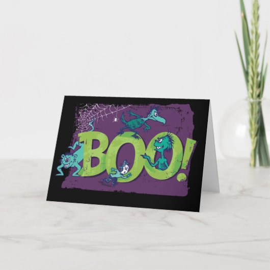 Dr. Seuss | BOO! Halloween Graphic Karte (Vorderseite)