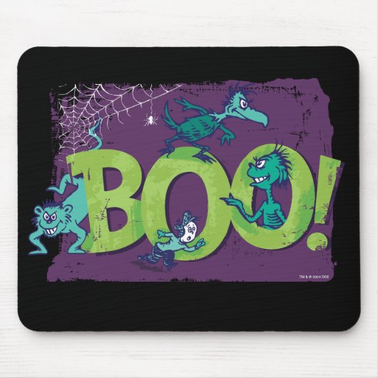 Dr. Seuss | BOO! Halloween Graphic Mousepad (Vorne)