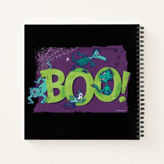Dr. Seuss | BOO! Halloween Graphic Notizblock (Rückseite)