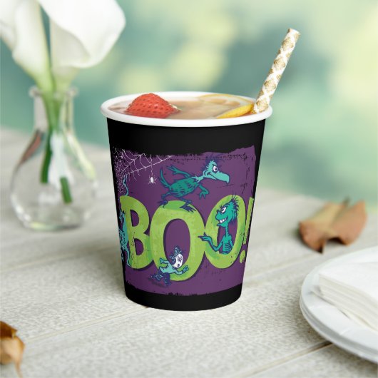 Dr. Seuss | BOO! Halloween Graphic Pappbecher (In Situ)