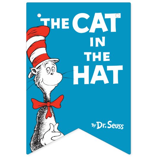 Dr. Seuss Book Titles Wimpelkette (Zweite Fahne)